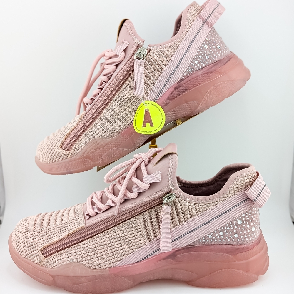 Adaptive Maxima Zipper Sneakers by Steve Madden, Big Kids 5W